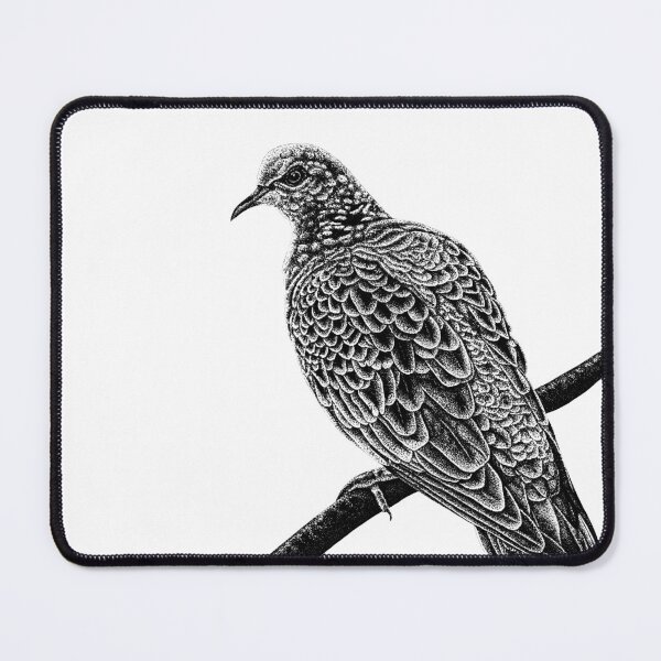 Item preview, European turtle dove designed and sold by LorenDowding.