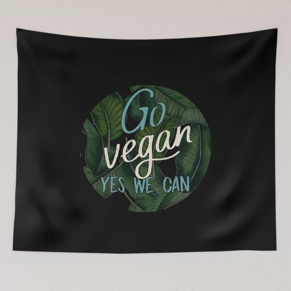 Item preview, go vegan yes we can designed and sold by kavanagh515h.