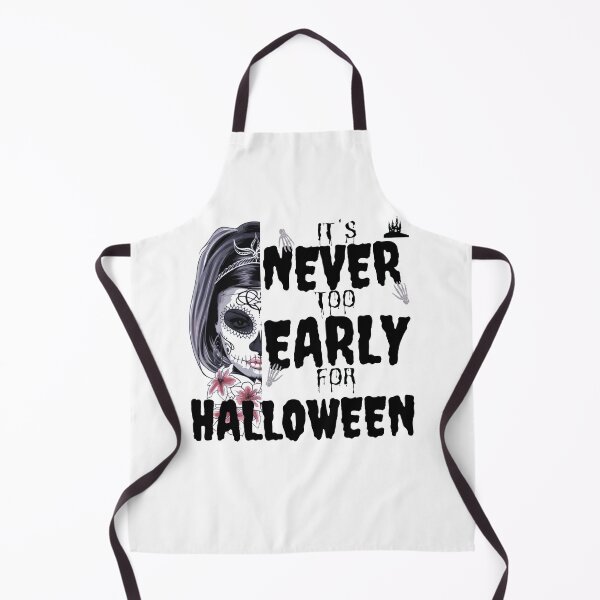 Item preview, It's Never Too Early For Halloween - Funny Halloween Design designed and sold by Vibing-Right.