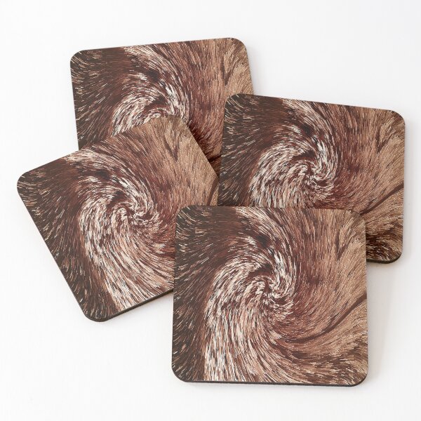 Item preview, The metallic twirl. Abstract shapes with warm tones twisted with a metallic appearance. designed and sold by vbacarin.