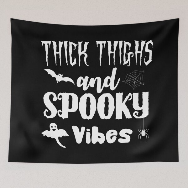 Item preview, Thick Thighs And Spooky Vibes designed and sold by Alisigner.
