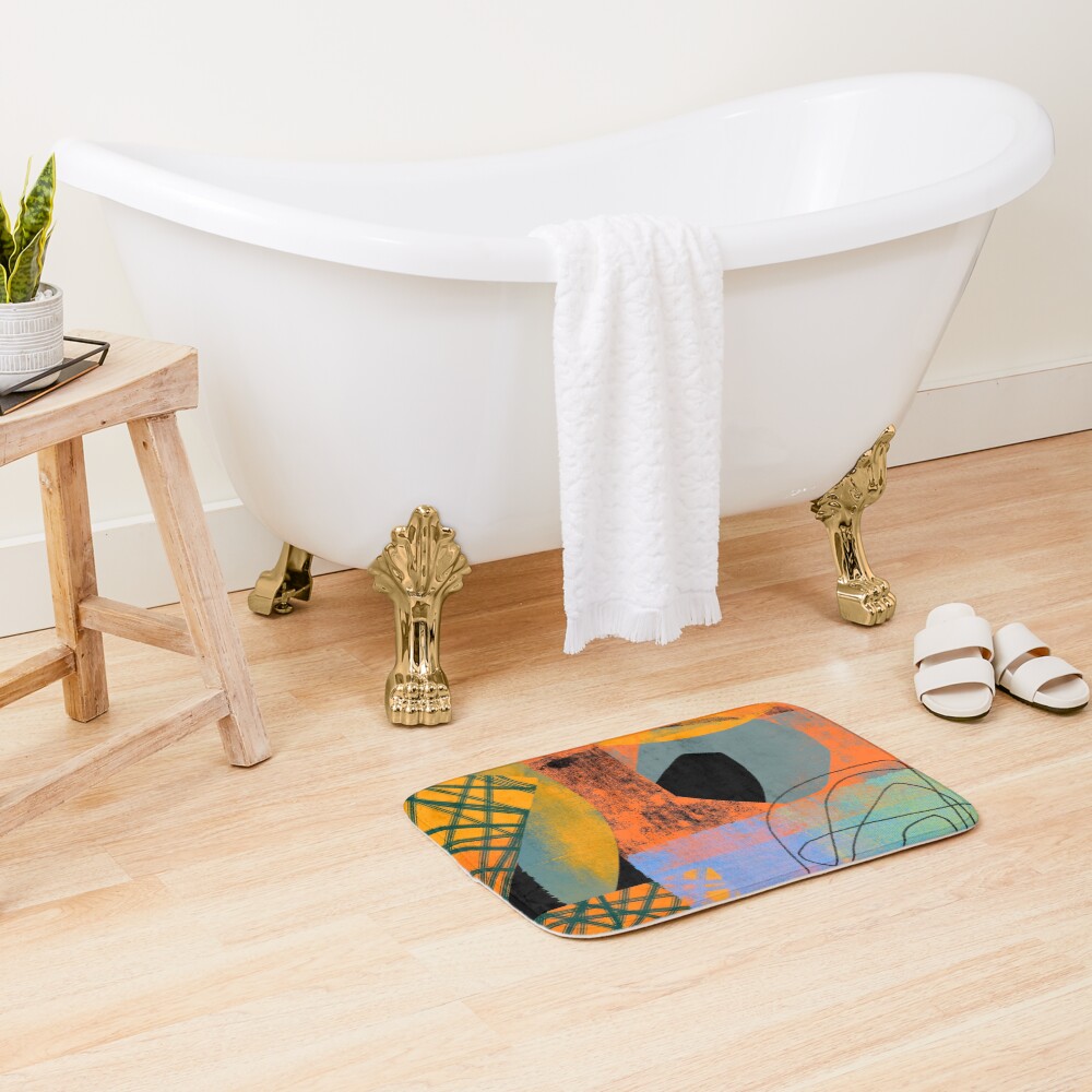 Item preview, Bath Mat designed and sold by PattenMonster.