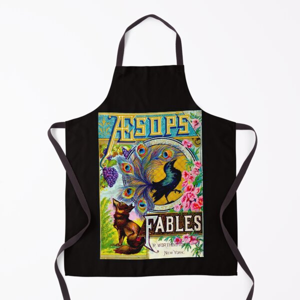 Item preview, AESOPS FABLES; Vintage Fairy Tale Adverising Print designed and sold by posterbobs.