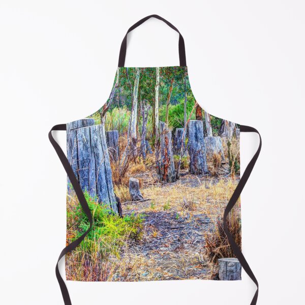 Item preview, Cut olive tree trunks in scrubland designed and sold by janesg.