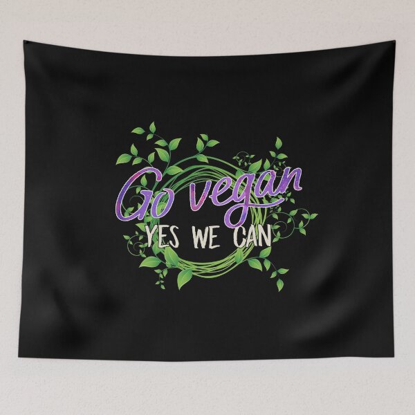 Item preview, go vegan yes we can designed and sold by kavanagh515h.