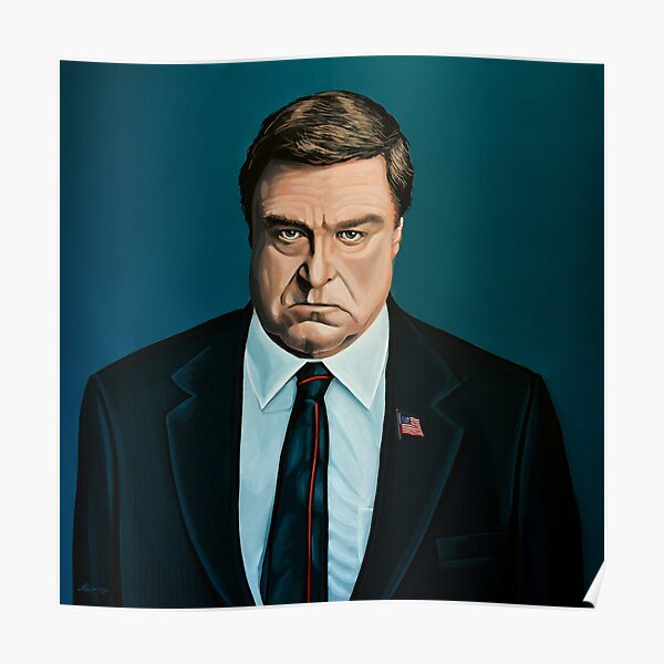 &ldquo;John Goodman Painting&rdquo; Poster for Sale by PaulMeijering | Redbubble