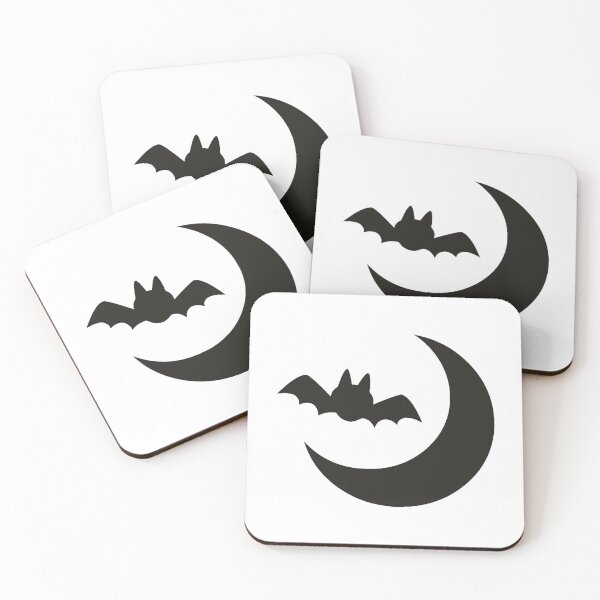 Item preview, A bat and the moon designed and sold by bestforyouu.