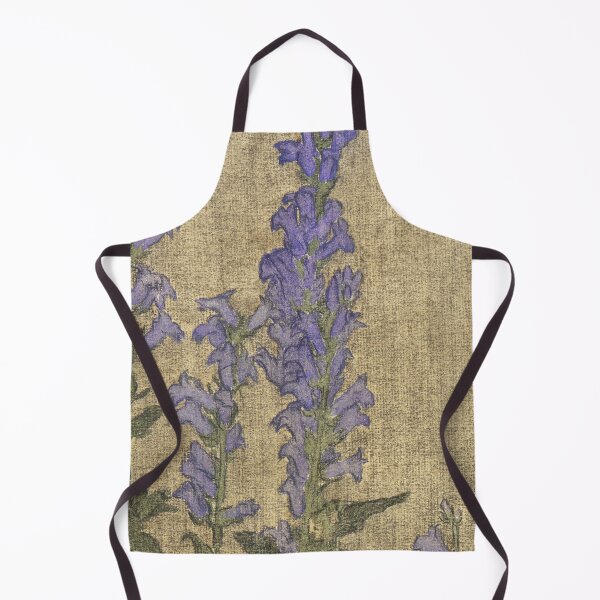Item preview, Delphinium Flowers, (1915) By Hannah Borger Overbeck designed and sold by Yeldiz.