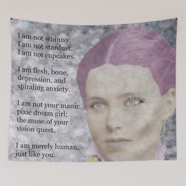 Item preview, Manic Pixie Dream Girl designed and sold by Loveday Funck.