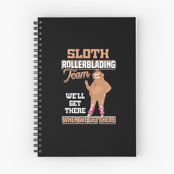 Item preview, Sloth Rollerblading Team Lazy Funny Vintage designed and sold by soldeokate.