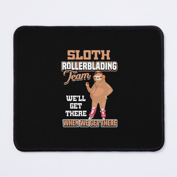 Item preview, Sloth Rollerblading Team Lazy Funny Vintage designed and sold by soldeokate.