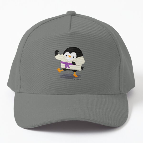 Karate Penguin 2 Baseball Cap
