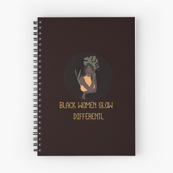 Item preview, Black Women Glow Differently designed and sold by WAISLYV.