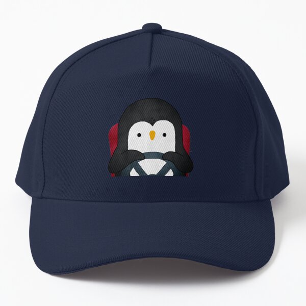 Penguin Driving Baseball Cap