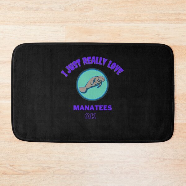 Item preview, I Just Really Love Manatees, OK? designed and sold by smart Mahdi.