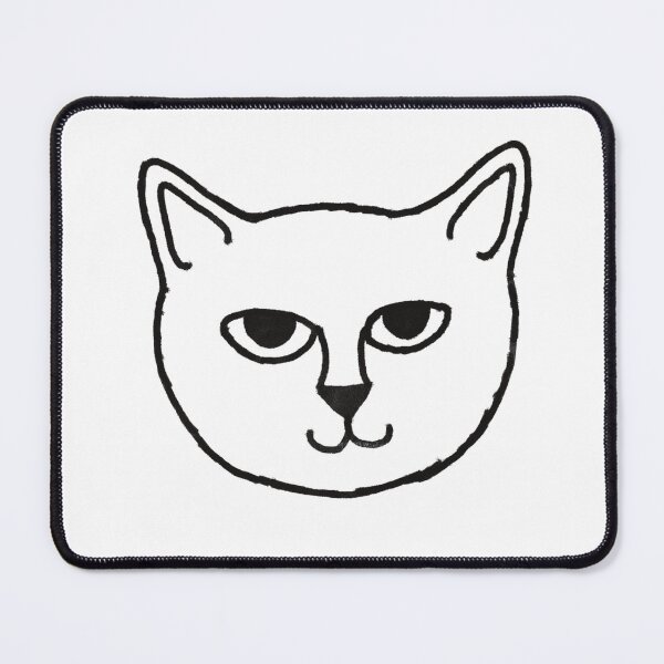 Aperçu de l'œuvre Chat de dessin animé, pas de couleur créée et vendue par Jay Manning.