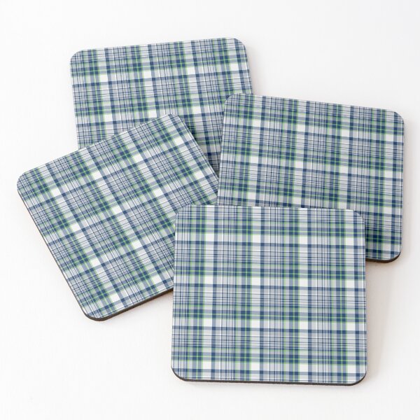 Item preview, Blue and Green Plaid Overall Pattern designed and sold by rhombusOnion.