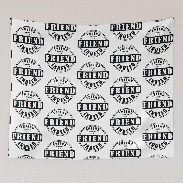 Item preview, friend in need is a friend indeed designed and sold by Semoga Berkah.