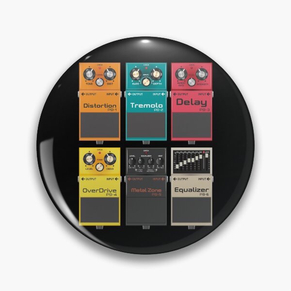 Artikelvorschau, Gitarreneffektpedal (Pedalboard) entworfen und verkauft von Petrol Blue.