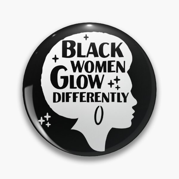 Item preview, Black women glow differently designed and sold by Medmac's Designs.