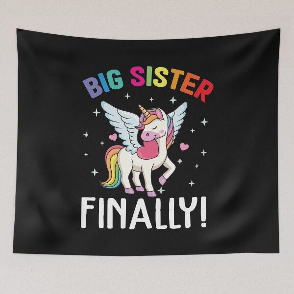 Item preview, Big Sister Finally Pregnancy Announcement Kids Siblings T-Shirt designed and sold by bestdesigns2020.