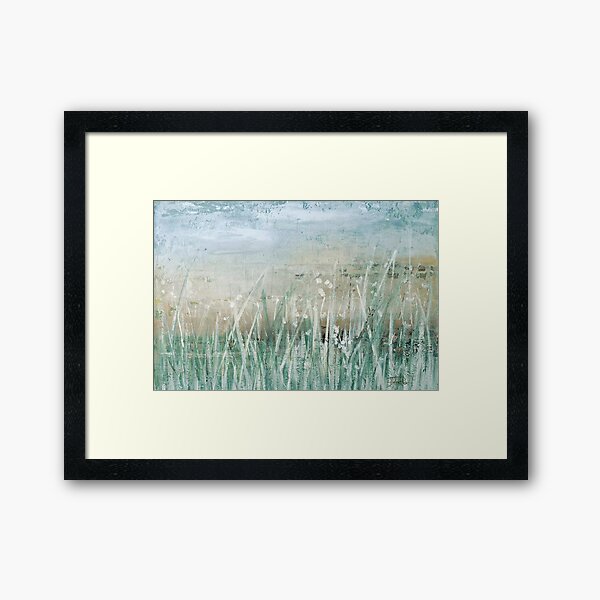 Grass Memories Framed Art Print
