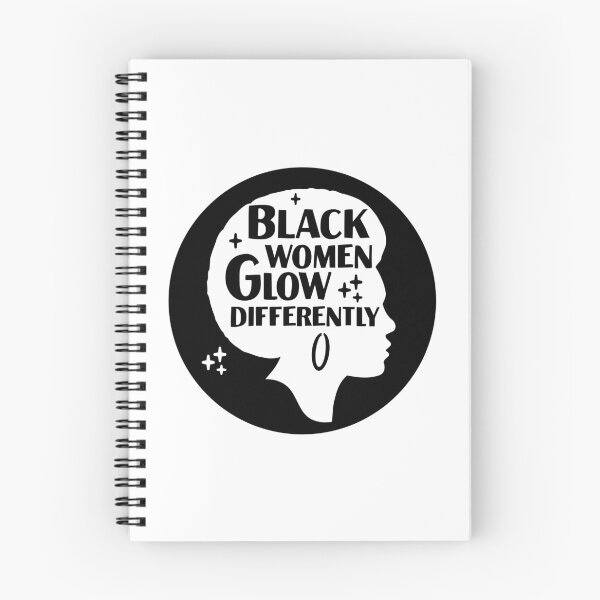 Item preview, Black women glow differently designed and sold by Medmac's Designs.