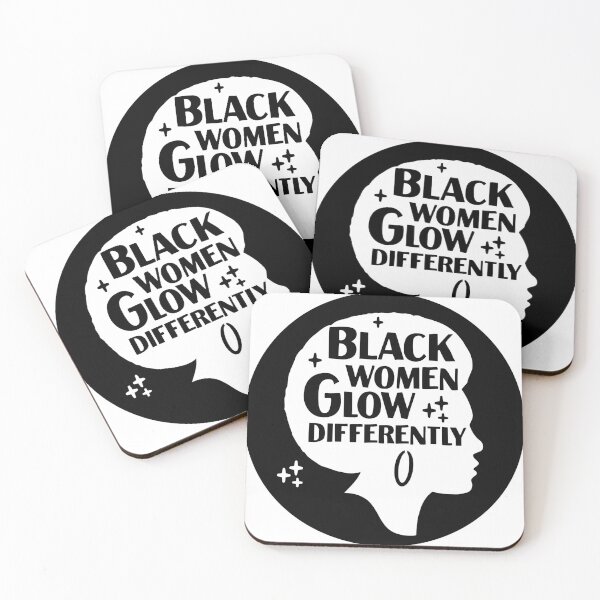 Item preview, Black women glow differently designed and sold by Medmac's Designs.