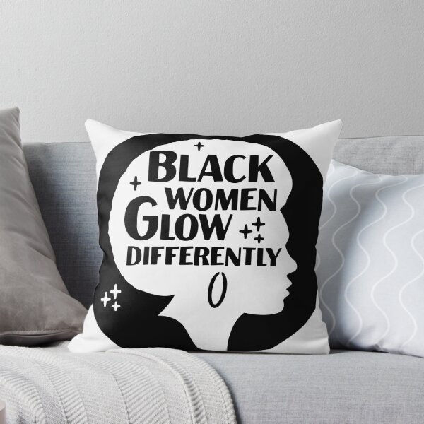 Item preview, Black women glow differently designed and sold by Medmac's Designs.
