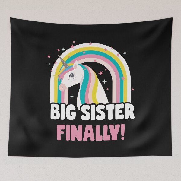 Item preview,  Big Sister Finally Pregnancy Announcement Kids Siblings T-Shirt designed and sold by bestdesigns2020.