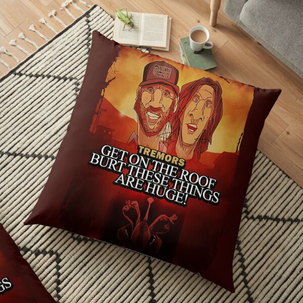 Tremors Floor Pillow