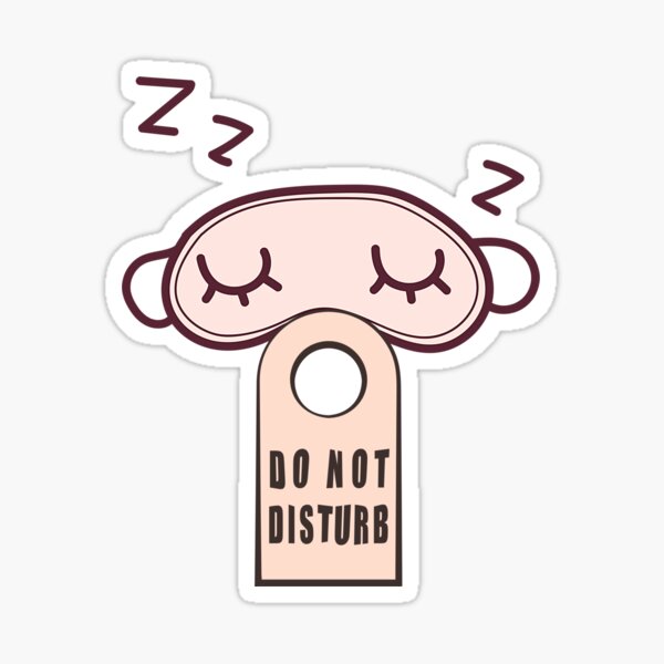 Item preview, do not disturb designed and sold by SVOLTAstore.