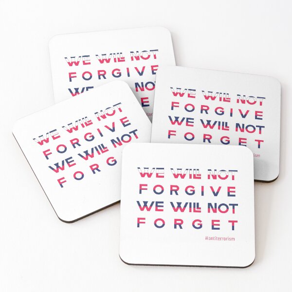 Item preview, We will not forgive. We will not forget. poster t-shirt  designed and sold by KARTICK DUTTA.