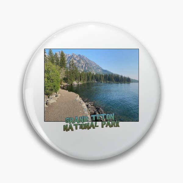 Artikelvorschau, Wyoming State Outline (Grand Teton National Park - Lake Jenny Trail) entworfen und verkauft von gorff.
