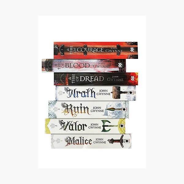 Artikel-Vorschau von John Gwynne Bücherstapel, designt und verkauft von kyreeeeeeen.