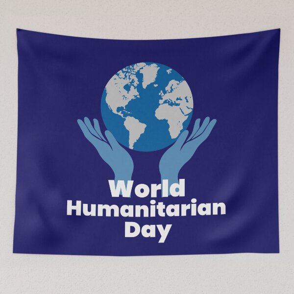 Item preview, World Humanitarian Day designed and sold by Rebel-Design.