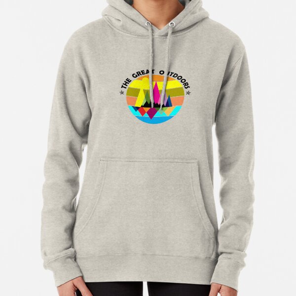 outdoors abstract Pullover Hoodie