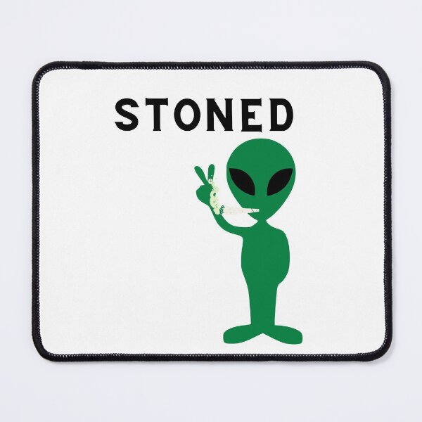 Item preview, ALIEN Stoner | Smart Successful Stoner | Spiritual Stoner |  designed and sold by AlfaEcho.