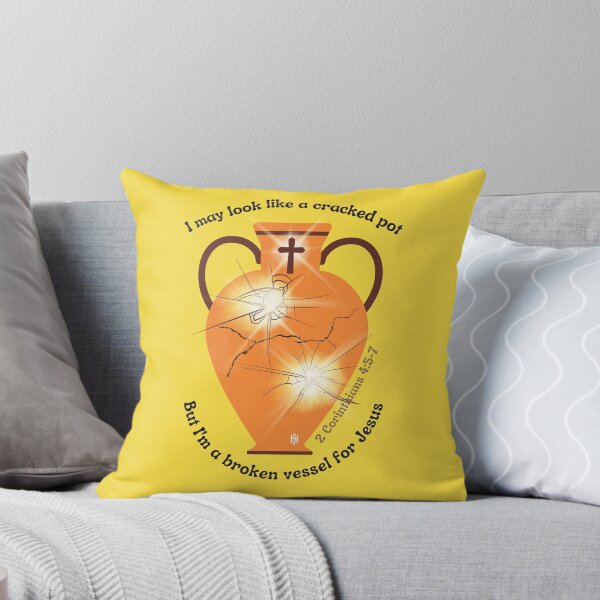 Item preview, Word of God Speak - Cracked Pot designed and sold by ForHisPurpose.