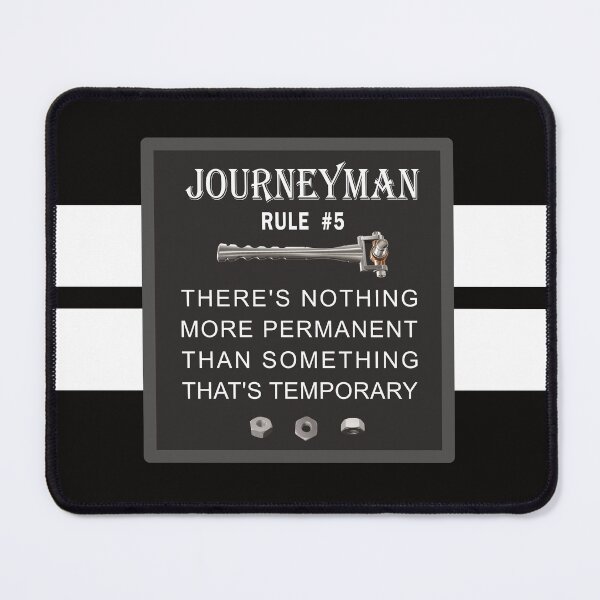 Item preview, Auto Mechanic Journeyman Rule #5 designed and sold by NoBonesLife.
