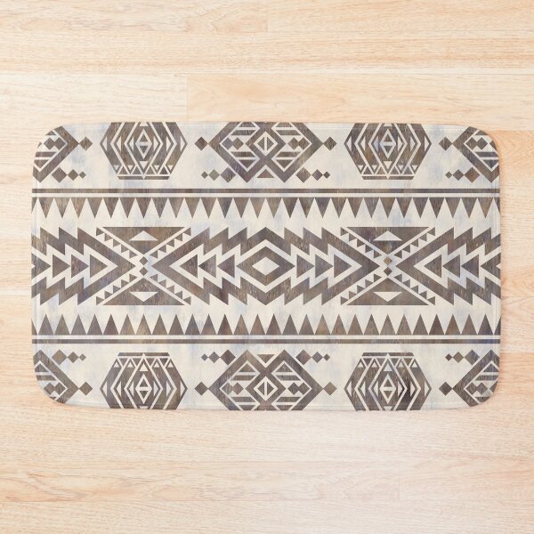 Item preview,  Aztec Folk Pattern Umber designed and sold by Octavia Soldani.