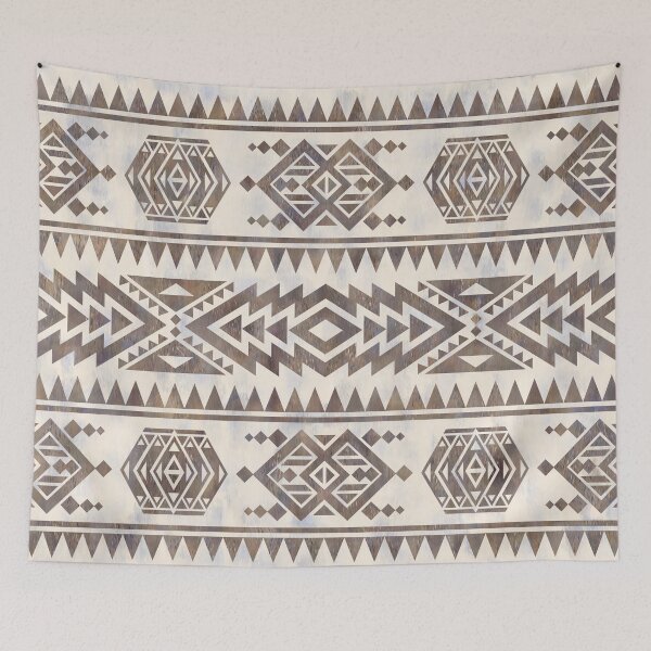 Item preview,  Aztec Folk Pattern Umber designed and sold by Octavia Soldani.