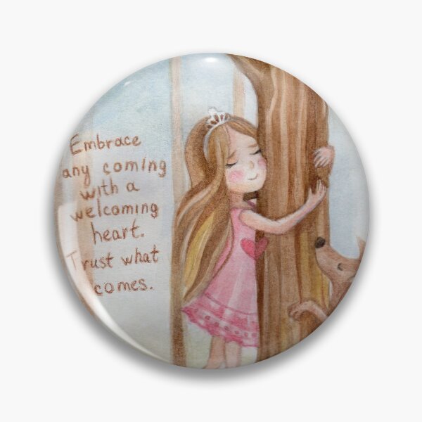 Item preview, Embrace any coming with a welcoming heart designed and sold by SunnyValley.