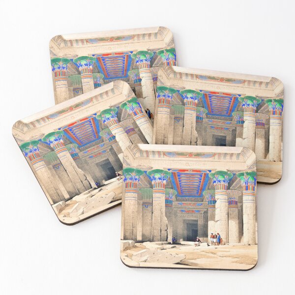 Item preview, Grand Portico of the Temple of Philae Nubia illustration by David Roberts (1796–1864) designed and sold by TeesMi.