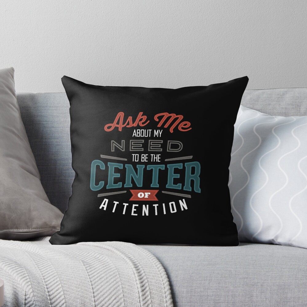 Item preview, Throw Pillow designed and sold by DamnAssFunny.