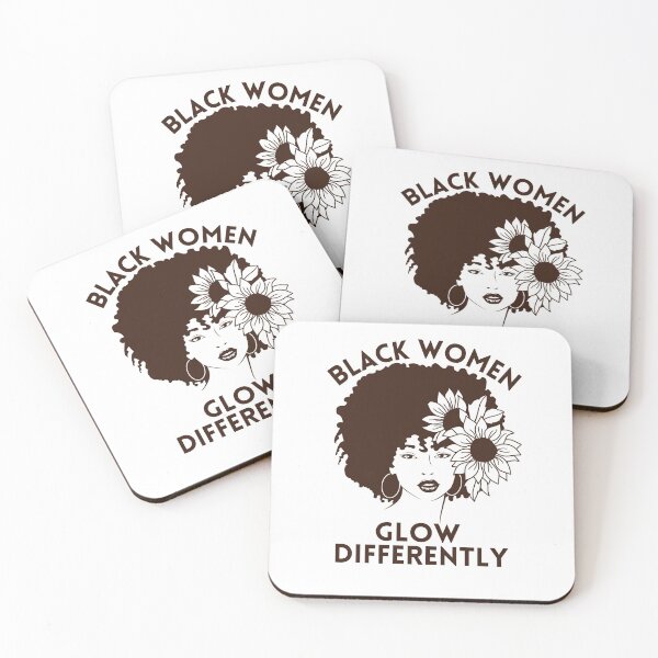 Item preview, Black Women Glow Differently designed and sold by Davestre Designs.