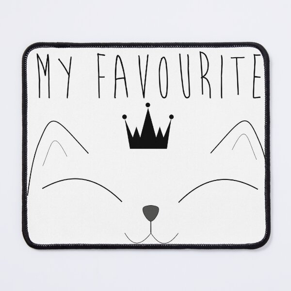 Item preview, My Favorite Cat Queen designed and sold by blancheart1.