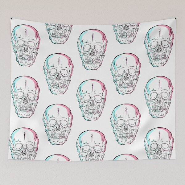 Item preview, Tutti-frutti 3D Skull designed and sold by Luis Navarrete.