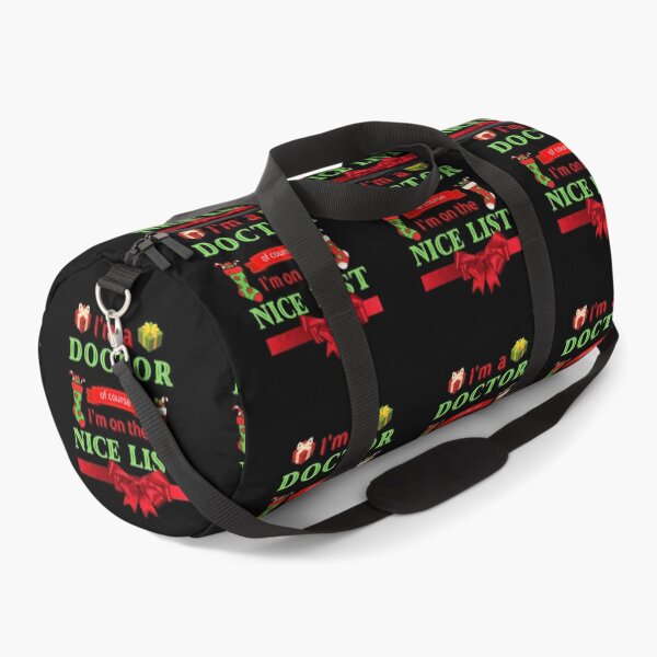 Item preview, I'm A DOCTOR Of Course I'm On The Nice List, Funny DOCTOR, Christmas Cheer, Happy Holidays designed and sold by Sun Sand & Sea Art.