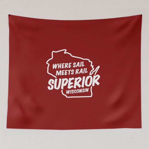 Item preview, Where Sail meets Rail Superior Wisconsin designed and sold by gstrehlow2011.